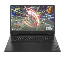 Купить - ноутбук  Ноутбук 17.3" HP OMEN Gaming 17-db0013ua FHD IPS,300n/Ryzen7 8845HS (5.1)/32Gb/SSD1Tb/RTX 4070,8GB/DOS/Black (A4AB5EA)