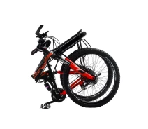 Купить - электровелосипеды  Электровелосипед Kerambit 26" 17" 36V 12Ah 350W складной с багажником черно-красный (EKCHK)