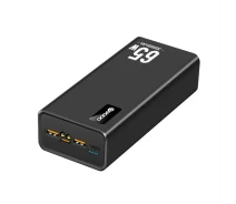 Купить - power bank  Power Bank 30000mAh 65 Вт 0,6 кг для ноутбука быстрая зарядка Quick Charge M16 Черный (код: PD65W)