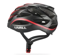 Купить - велосипедный шлем  Умный шоссейный велошлем Livall BH62 NEO L 55-61см 450 mAh/Bluetooth 5.2 Black/Red