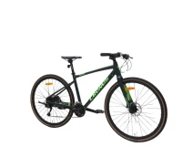 Купить - велосипед и аксессуар  Велосипед Cronus Gravel 28" 17.5" Черный-Зеленый (28CRN-005017)