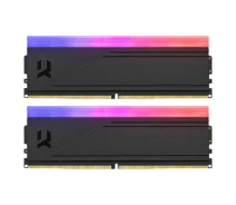 Купить - оперативную память  Модуль памяти для компьютера DDR5 32GB (2x16GB) 5600 MHz IRDM RGB Black Goodram (IRG-56D5L30S/32GDC)