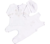 Купить - крестильный набор  Комплект ясельный Валери-Текс 1934-20-190-002 74 см Белый