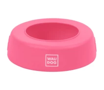 Купить - миску и контейнер для собак  Посуда для собак WAUDOG Silicone Миска-непроливайка 750 мл розовая (50787) (684318-01)
