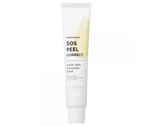 Купить - корейскую маску для лица  Кремовая пилинг-маска Missha Sos Peel Correct Cream Mask