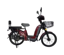 Купить - электроскутеры  Велоскутер аккумуляторный YADEA EM-219-A красный (96300)