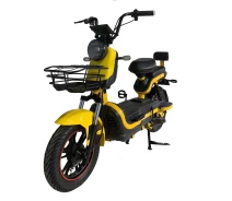 Купить - электроскутеры  Велоскутер аккумуляторный FORTE CR800 Желтый (135244)