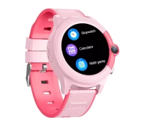 Купить - смарт-часы  Детские смарт часы-телефон для девочки Lemfo D36 Pink с GPS, поддержкой 4G и вибрацией
