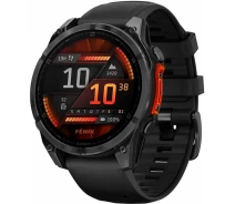 Купить - смарт-часы  Смарт-часы Garmin Fenix 8 47mm AMOLED Slate Gray with Black Silicone Band (010-02904-00)