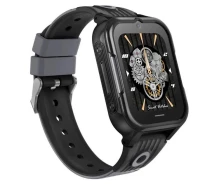 Купить - смарт-часы  Детские смарт часы D38-X3 с SIM картой, GPS, прослушиванием, видеозвонком, 4G Play Market, Операционная система Android OS Черный