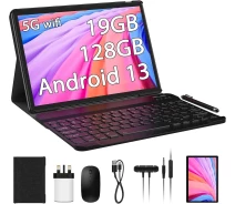 Купить - планшет  Планшет YOTOPT 10 дюймов Android 13.0, Octa Core 2.0 GHz, 19 ГБ ОЗУ, 128 ГБ ROM (1 ТБ расширяемый) аккумулятор 8000 мАч, 5MP+ (2429887981)