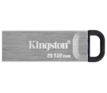 Купить - флешку  Флеш накопитель Flash Drives Kingston DataTraveler Kyson 512GB USB 3.2 (DTKN/512GB) Silver/Black