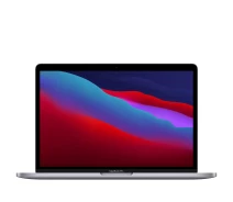 Купить - ноутбук  Ноутбук 13-inch MacBook Pro, Model A2338: Apple M1 chip with 8-core CPU and 8-core GPU, 512GB SSD - Space Grey (Grade B) Seller Refurbished