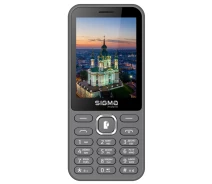 Купить - смартфон и мобильный телефон  Мобильный телефон Sigma X-style 31 Power Type-C Grey (4827798855034)