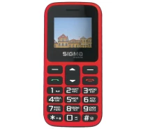 Купить - смартфон и мобильный телефон  Мобильный телефон Sigma Comfort 50 HIT2020 Red (4827798120958)