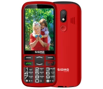 Купить - смартфон и мобильный телефон  Мобильный телефон Sigma Comfort 50 Optima Type-C Red (4827798122327)