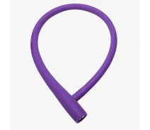 Купить - велозамок  Замок Golden Key силикон под ключ 13 х 600мм фиолетовый (GK13-600/C)