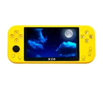 Купить - игровую консоль  Портативная игровая консоль Intex Data Frog X20 Doubles Yellow