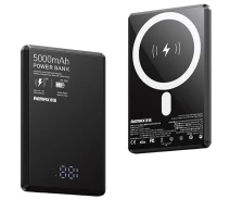 Купить - power bank  Повербанк Remax Vocard Pro Series MagSafe 20W RPP-107 5000 мАч Черный (001362)