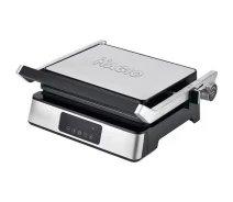 Купить - электрогриль  Прижимной контактный электрический домашний гриль Magio MG-355 с антипригарным покрытием 2400Вт Черный