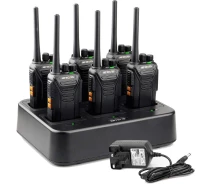 Купить - радиостанцию  БЕЗ ЗАРЯДНОГО Retevis RT27 Walkie Talkie, рации дальнего действия для взрослых, с 6-канальным (2398444807)