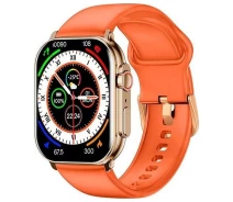 Купить - смарт-часы  Смарт-часы iMiki SF1 Gold Silicone Strap