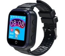 Купить - смарт-часы  Детские смарт-часы Gelius GP-PK007 (Ocean) с GPS трекером 350mAh IP65, Black