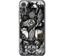 Купить - чехол для смартфона  Чехол на Motorola E6i Тату Викинг "4098u-2355-70447"