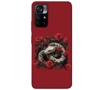 Купить - чехол для смартфона  Чехол Roses snake для Xiaomi Poco M4 Pro 5G 1974883