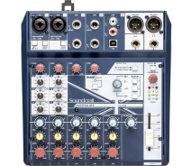 Купить - аналоговый микшерный пульт  Микшерный пульт Soundcraft Notepad-8FX