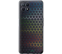 Купить - чехол для смартфона  Чехол на Realme Narzo 50 Переливающиеся соты "498u-3066-70447"