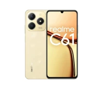 Купить - смартфон и мобильный телефон  Смартфон realme C61 6/128GB Sparkle Gold