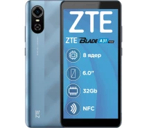 Купить - смартфон и мобильный телефон  Смартфон ZTE Blade A31 PLUS 1/32 GB Blue (899613)