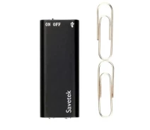 Купить - диктофон  Мини диктофон Savetek 200 (GS-R01s), 32 Гб памяти, активация записи голосом VOR, до 192 часов записи, Оригинал (100800-1)