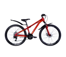 Купить - велосипед и аксессуар  Велосипед Discovery 26" Trek AM DD рама-15" St красный 2024 (OPS-DIS-26-560) (869058-01)