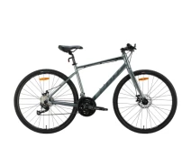Купить - велосипед и аксессуар  Велосипед Leon 28" HD 80 DD рама-19" Al серый с черным 2024 (OPS-LN-28-043) (869034-01)