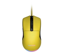 Купить - мышку для ноутбука  Игровая мышь HATOR HTM512 Pulsar2 ESports Gaming 6200dpi 30G Yellow