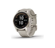 Купить - смарт-часы  Смарт-часы Garmin fenix 7S Pro Saph Solar, Soft Gold SS w/Lt. Sand Band, GPS (m88814)