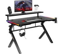 Купить - стол ПК  Компьютерный стол HUZARO HERO 5.0 RGB