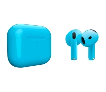 Купить - наушники  Наушники Apple AirPods 4 Light Blue Gloss (MXP63) [118517]