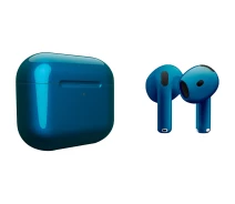 Купить - наушники  Наушники Apple AirPods 4 Metallik Blue Gloss (MXP63) [118493] "Seller Refurbished"