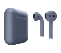Купить - наушники  Наушники Apple AirPods 2 Blue Titanium Matte (MV7N2) [115414]