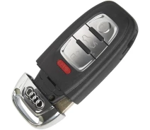 Купить - ключ зажигания  Корпус ключа кнопки 3+1 Audi A4 B8/A5 A6 A7 A8 Q5 8K0959754F