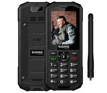 Купить - смартфон и мобильный телефон  Мобильный телефон Sigma (m18632) (X-treme PA68 WAVE Black)