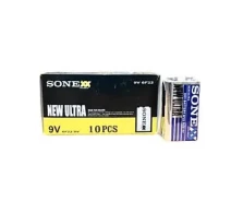 Купить - батарейку и аккумулятор  Батарейка Sonex Krona Super Heavy Duty 9v 10 шт
