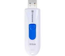 Купить - флешку  USB флеш накопитель Transcend 512GB JetFlash 790 White USB 3.1 (TS512GJF790W)