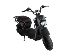 Купить - электроскутеры  Электроскутер Двухместный Crosser CR4 (1200W, 72V/20Ah) Черный