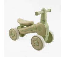 Купить - беговела  Велобег 4-х колесный JOY SL-10025, колеса 6’’ PU, пластиковая рама, украинское озвучивание, подсветка, зеленый