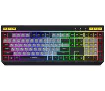 Купить - клавиатуру  Клавиатура игровая мембранная HATOR HTK-401UA USB Icefall Black-Gray