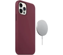 Купить - чехол для смартфона  Чехол силиконовый оригинальный Silicone Case with MagSafe MHLA3ZE/A official для Apple Iphone 12 Pro Max (6.7"
